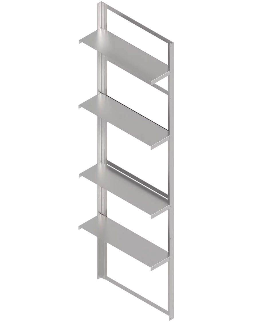 Standard wall shelf - Stainless Steel / Stainless Steel