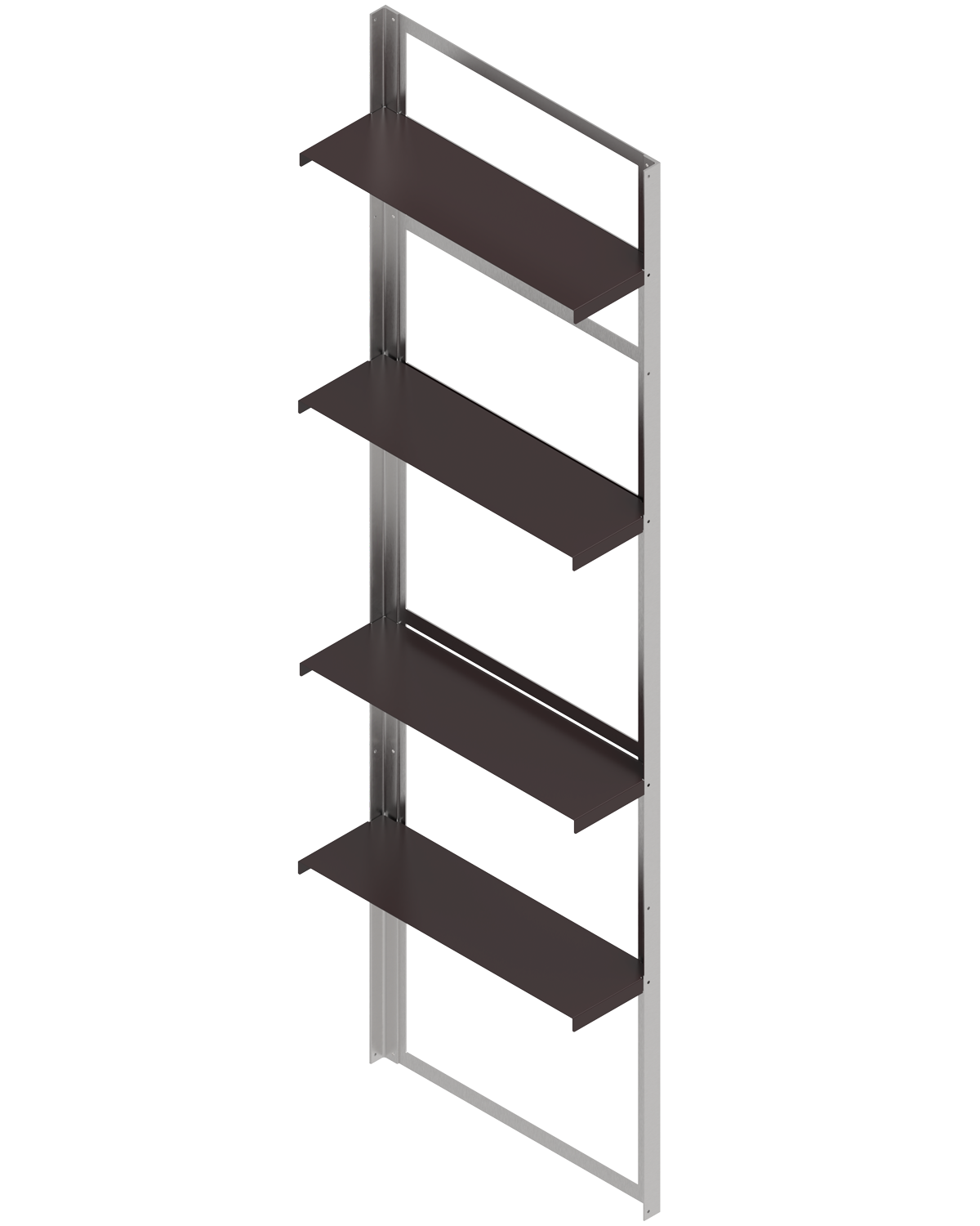 POSSI standard wall shelf stainless steel